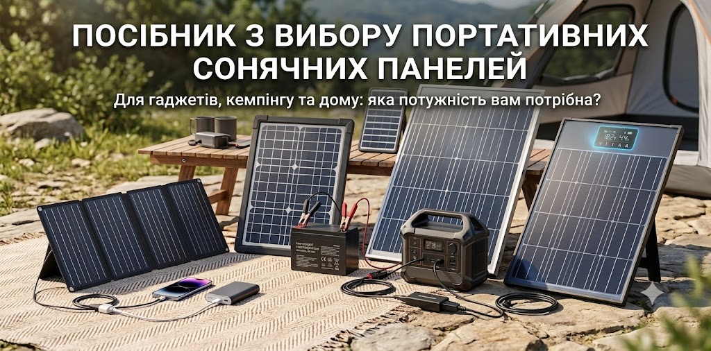 ПОСІБНИК З ВИБОРУ ПОРТАТИВНИХ СОНЯЧНИХ ПАНЕЛЕЙ ПОСІБНИК З ВИБОРУ ПОРТАТИВНИХ СОНЯЧНИХ ПАНЕЛЕЙ