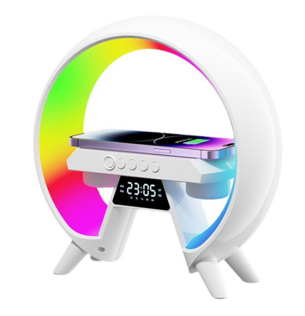 Настольная смарт лампа-ночник G-Smart XM-X63 с беспроводной зарядкой