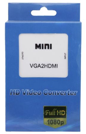 Конвертер - Адаптер переходник VGA - HDMI 5027 Конвертер - Адаптер переходник VGA - HDMI 5027
