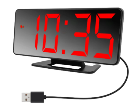 Часы электронные VST-888 Красный, USB Часы электронные VST-888 Красный, USB