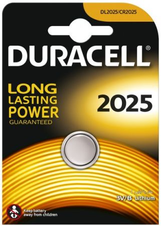 Батарейки-Таблетки Duracell CR2025 / 3V блистер 2шт. Батарейки-Таблетки Duracell CR2025 / 3V блистер 2шт.