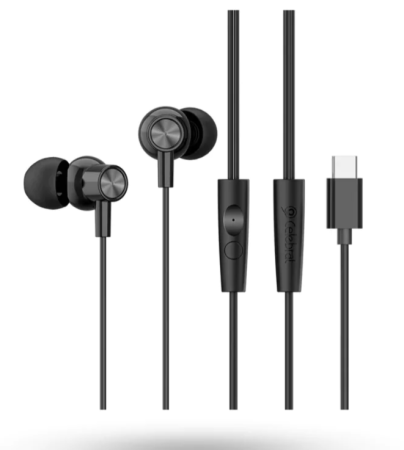 Вакуумные наушники-гарнитура Celebrat G38 Type-C