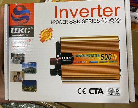 Инвертор преобразователь UKC AC/DC 500W 12V SSK