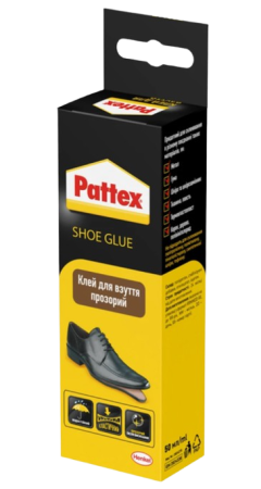 Клей Pattex для обуви 50 мл Прозрачный (2924336)