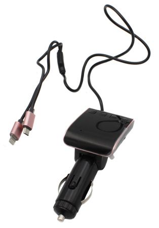 FM Модулятор для Авто HZ H22BT, Bluetooth, MP3, USB, AUX