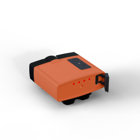 Налобный фонарь Rablex RB975, 2 Фонарика, Станция PowerBank, 800 Lumen, Type-C, Карабин, Сенсор