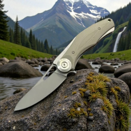 Нож складной Toucan D2, Coyot