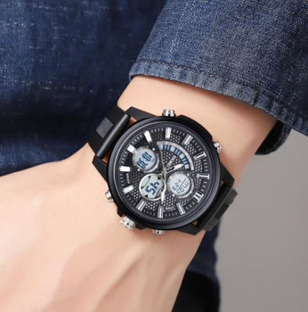 Часы наручные SKMEI 2235BKWT, BLACK-WHITE, 10352