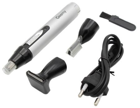 Триммер Geemy GM-3107, аккум, с насадкой для носа и ушей
