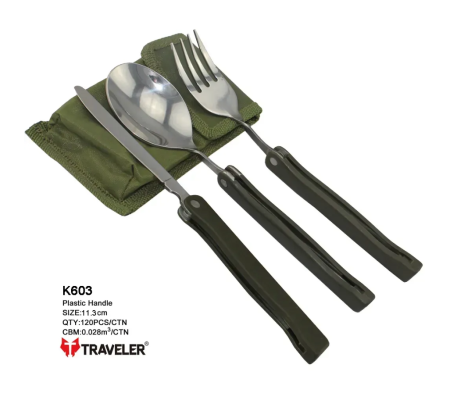 Туристический столовый прибор K603
