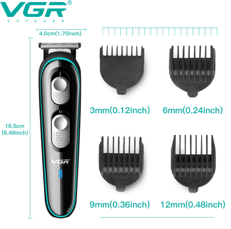 Триммер бороды и усов VGR V-055