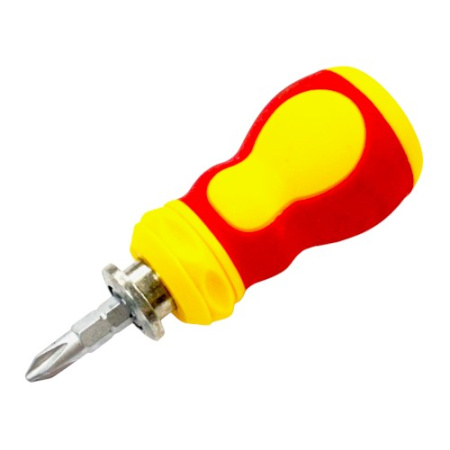 Отвёртка двхсторонняя с фиксатором 316 коротыш