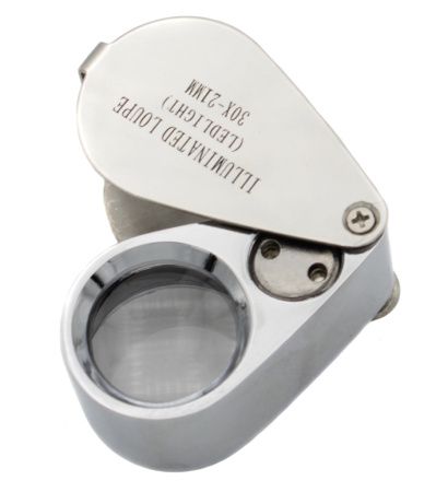 Лупа ювелирная с подсвтекой MG21007