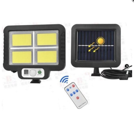 Прожектор светодиодный аккумуляторный с солн. панелю BL-T90-4COB