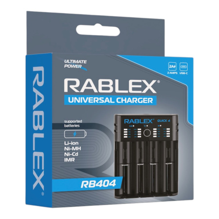 Зарядное устройство Rablex RB404 4x18650 и др./ от USB / Зарядное устройство Rablex RB404 4x18650 и др./ от USB /