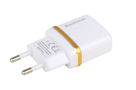 Сетевое зарядное устройство REDDAX RDX-012 6W (USB), White
