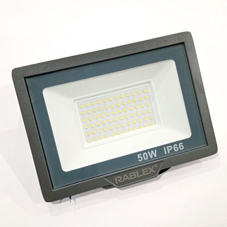 Прожектор Светодиодный Rablex RB550 50W LED IP66 6000K (21см*15см)