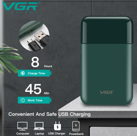 Электробритва VGR V-390 Green Электробритва VGR V-390 Green