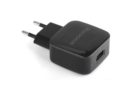 Сетевое зарядное устройство REDDAX RDX-020 12W (USB), Black