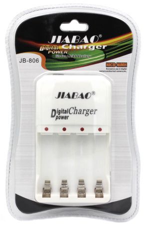 Зарядное устройство для аккумуляторов ART JB-806 на 4 AA/AAA R3/R6 1.2V