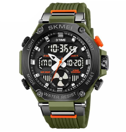 Часы наручные SKMEI 2223AG, ARMY GREEN, 11507