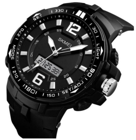 Часы наручные SKMEI 1273BK, BLACK, 9741