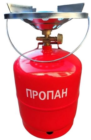 Газовый комплект Кемпинг плита (горелка) + газовый балон 8л оптом