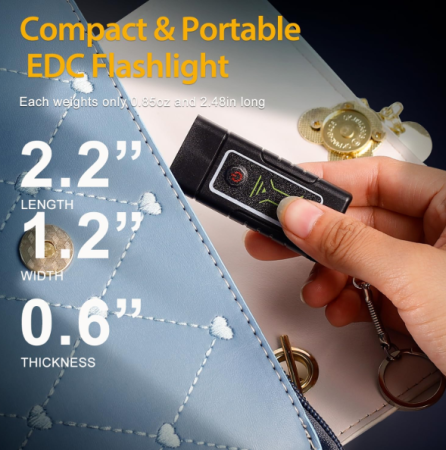 Фонарь брелок PL-279, YT-A99, аккум., ЗУ Type-C