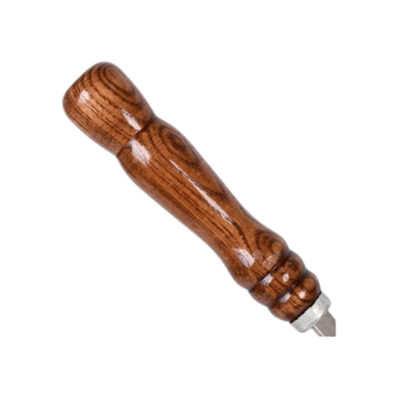 Шампур с деревянной ручкой SS 610*12*3мм УК-Ш61Д