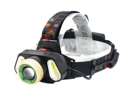 Налобный фонарь X-Balog WD471, WD124, Акк., T6+Cob