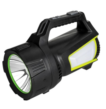 Ручной фонарь T100A-10W+2COB, Белый, Красный, Синий, power bank, 4x18650, ЗУ Type-C Ручной фонарь T100A-10W+2COB, Белый, Красный, Синий, power bank, 4x18650, ЗУ Type-C