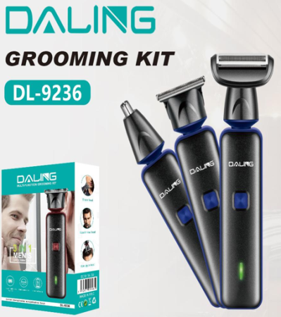 Система DALING DL-9236 3 in1 (бритва, машинка, триммер)