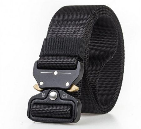 Ремень тактический военный Чёрный