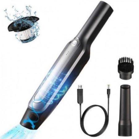 Пылесос для авто Car vacum cleaner JB-80 / аккумуляторный/ USB / 8032