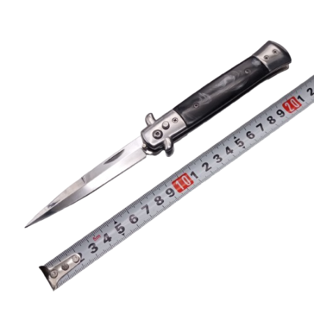 Нож выкидной PA50-1H Чёрный