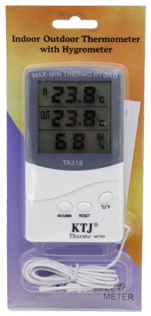 Термометр с гигрометром Цифровой TA318 с выносным датчиком температуры