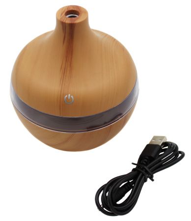 Увлажнитель воздуха аромадиффузор c подсветкой UKC KPY-25S 200 мл / 4979