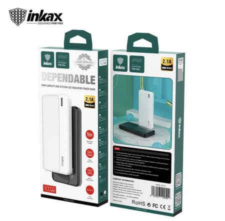 Повербанк Inkax 10000 mAh PB-01A-10000 Повербанк Inkax 10000 mAh PB-01A-10000