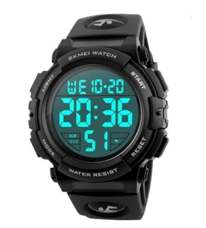 Часы наручные SKMEI 1258BK, BLACK, 9740