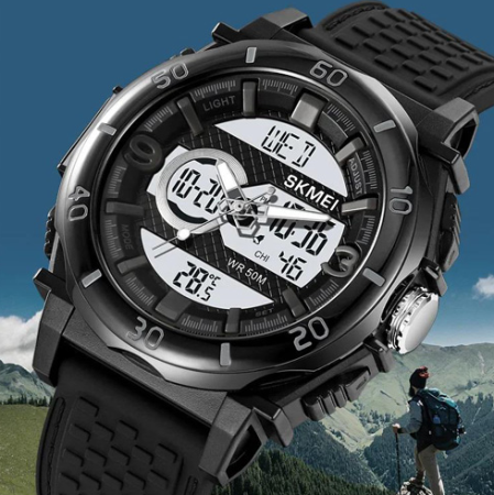 Часы наручные SKMEI 2098BKWT, BLACK-WHITE, 10308