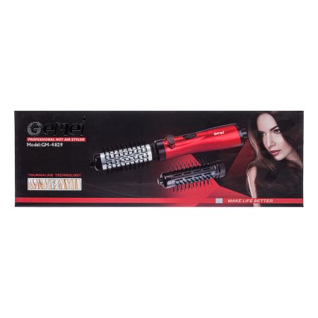 Фен щетка Gemei GM 4829 / Стайлер / Фен для волос