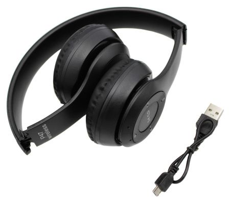 Наушники беспроводные P47 с Bluetooth, MP3 и FM