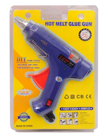 Клеевой пистолет HMGG GG-8, 100W под Толстые 11мм жёлтый