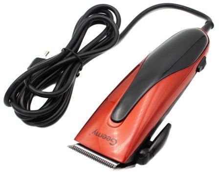 Машинка для стрижки Geemy GM-1012, 4 насадки для стрижки и ножницы.