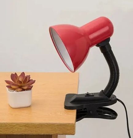 Настольная лампа китай прищепка  E27 (в наличии разные цвета) от 220V