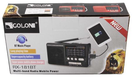 Радиоприёмник Golon RX-182BT
