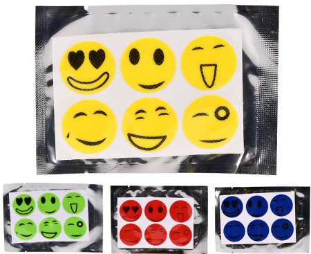 Наклейки от комаров и насекомых детские Smile 6шт/л (до 72часов) MH-5155