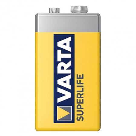 Батарейка Varta Superlife Крона 6F22/ 9V  / солевая / БЛИСТЕР