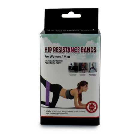 Набор тканевых фитнес резинок (LT-003) HIP RESISTANCE BAND / 7774