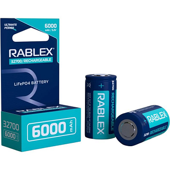 Акумулятор Rablex 32700 LiFePO4 6000 мА·год 3,2 В